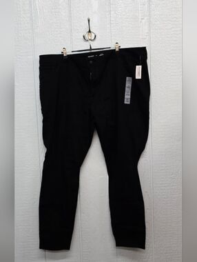 New Size 24 Mid Rise Old Navy Black Rockstar Super Skinny Pants